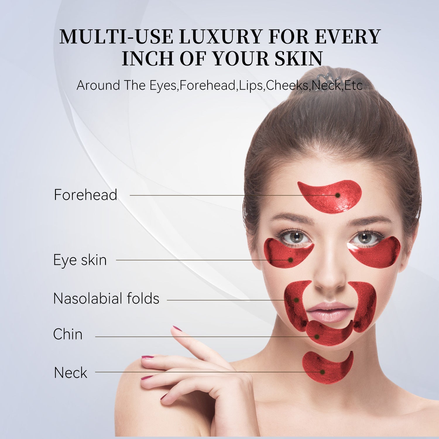 Ginseng Radix Rubra Firming& Fade Wrinkles Film 120PCS